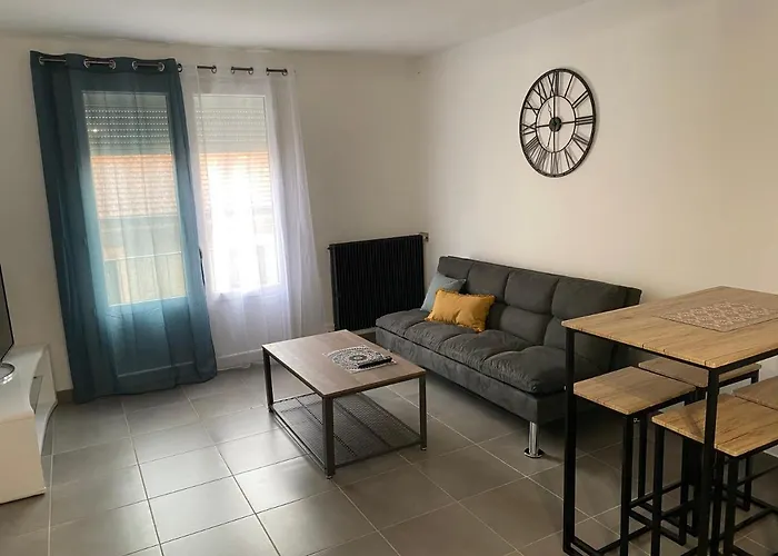 Joli T2 Climatise Proche Gare Et Centre Lägenhet *