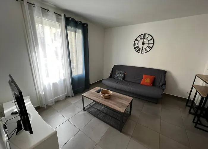 Lägenhet Joli T2 Climatise Proche Gare Et Centre